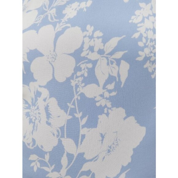 💕REFORMATION💕 Eleni Dress ~ Aliso Blue Floral Print 10 NWT - Picture 8 of 16